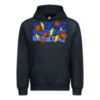 Navy Game day game day game day lightning bolt Urban Hoodie - HowdyJamesFarm