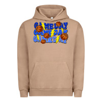 Pigment Burro Game day game day game day lightning bolt Urban Hoodie - HowdyJamesFarm