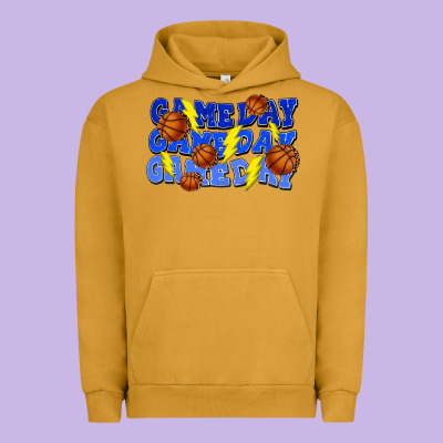 Game Day Game Day Game Day Lightning Bolt Urban Hoodie Designed By Howdyjamesfarm