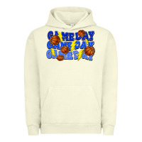 Pigment Pistachio Game day game day game day lightning bolt Urban Hoodie - HowdyJamesFarm