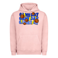 Pigment Salmon Game day game day game day lightning bolt Urban Hoodie - HowdyJamesFarm