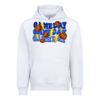 White Game day game day game day lightning bolt Urban Hoodie - HowdyJamesFarm