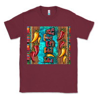 Burgundy fiesta with pepper Classic Tee - Artiststas