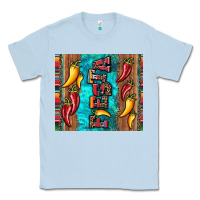 Dusty Blue fiesta with pepper Classic Tee - Artiststas