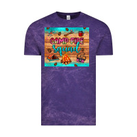 Cloud Purple camp fire squad Vintage Tee - JahusDesignShop