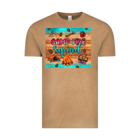 Vintage Camel camp fire squad Vintage Tee - JahusDesignShop
