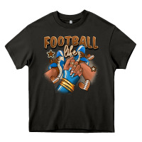 Asphalt Football life afro girl sneakers Heavy Core Tee - RanaPortraitStore