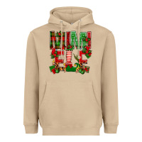 Mushroom Christmas Mimi Elf Heavyweight Hoodie - BundleAndBundleShop