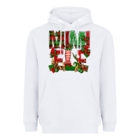 White Christmas Mimi Elf Heavyweight Hoodie - BundleAndBundleShop