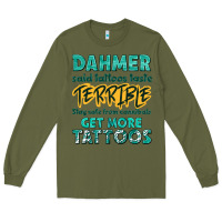 Army Green get more tattoos Long Sleeve Tee - NancyCooperArtShop