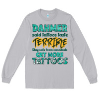 Moon Dust get more tattoos Long Sleeve Tee - NancyCooperArtShop