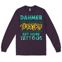 Plum get more tattoos Long Sleeve Tee - NancyCooperArtShop