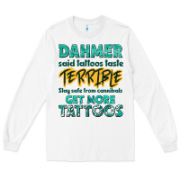 White get more tattoos Long Sleeve Tee - NancyCooperArtShop