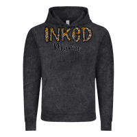 Vintage Black ınked mama Vintage Hoodie - CowhideDigitalArt