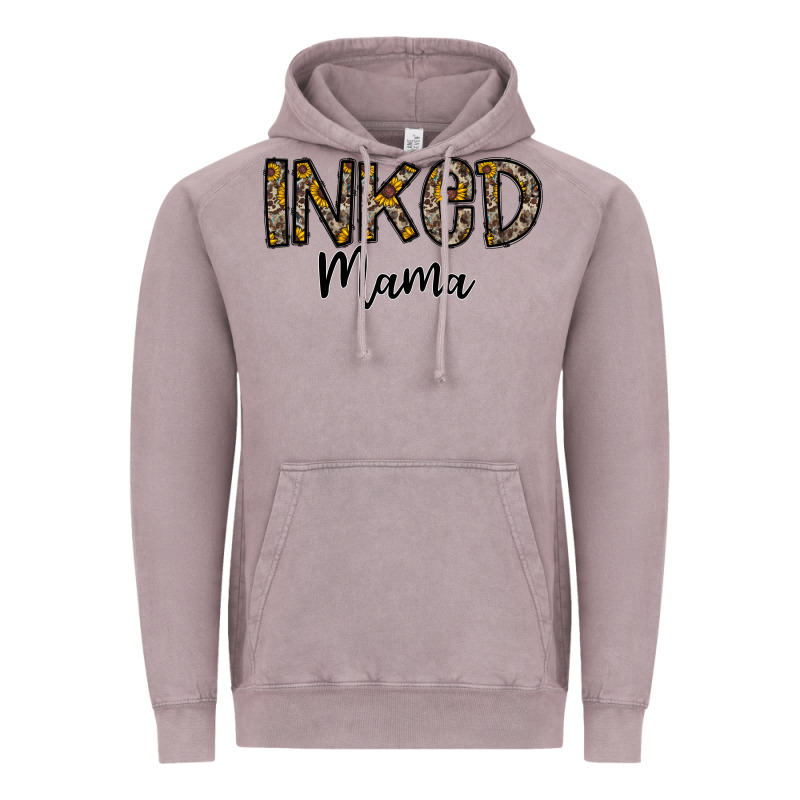 ınked Mama Vintage Hoodie by CowhideDigitalArt | Teevron