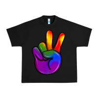 Black pride peace hand Urban Heavy Tee - JahusDesignShop
