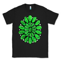 Black green gemstone Classic Tee - RanaPortraitStore