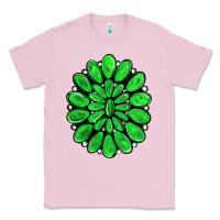 Bubblegum Pink green gemstone Classic Tee - RanaPortraitStore