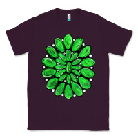 Plum green gemstone Classic Tee - RanaPortraitStore