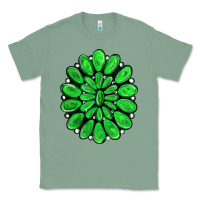 Sage green gemstone Classic Tee - RanaPortraitStore