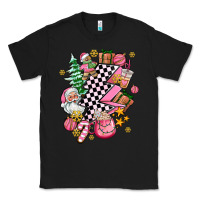 Black pink christmas lightning bolt Classic Tee - AdoDesignShop