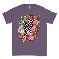Lavender pink christmas lightning bolt Classic Tee - AdoDesignShop