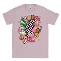 Lilac pink christmas lightning bolt Classic Tee - AdoDesignShop