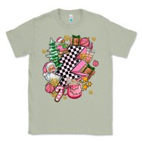 Matcha pink christmas lightning bolt Classic Tee - AdoDesignShop