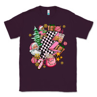 Plum pink christmas lightning bolt Classic Tee - AdoDesignShop
