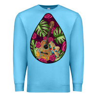 Ocean Blue Hispanic Heritage Premium Sweatshirt - BundleAndBundleShop