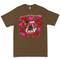 Cacao Valentine's day  english bulldog Premium Tee - RanaPortraitStore