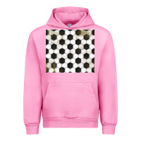Fuchsia Pink distressed soccer pattern Urban Hoodie - TumblerDesignByShophia