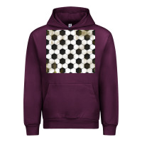 Mauve Wine distressed soccer pattern Urban Hoodie - TumblerDesignByShophia