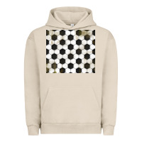 Pigment French Oak distressed soccer pattern Urban Hoodie - TumblerDesignByShophia
