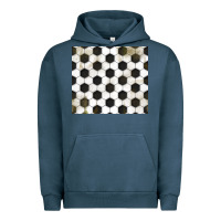 Pigment Midnight Navy distressed soccer pattern Urban Hoodie - TumblerDesignByShophia