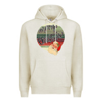 Oatmeal Heather Merry Christmas Vintage Retro Premium Hoodie - Bettercallsaul