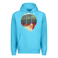 Ocean Blue Merry Christmas Vintage Retro Premium Hoodie - Bettercallsaul