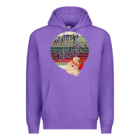 Purple Merry Christmas Vintage Retro Premium Hoodie - Bettercallsaul