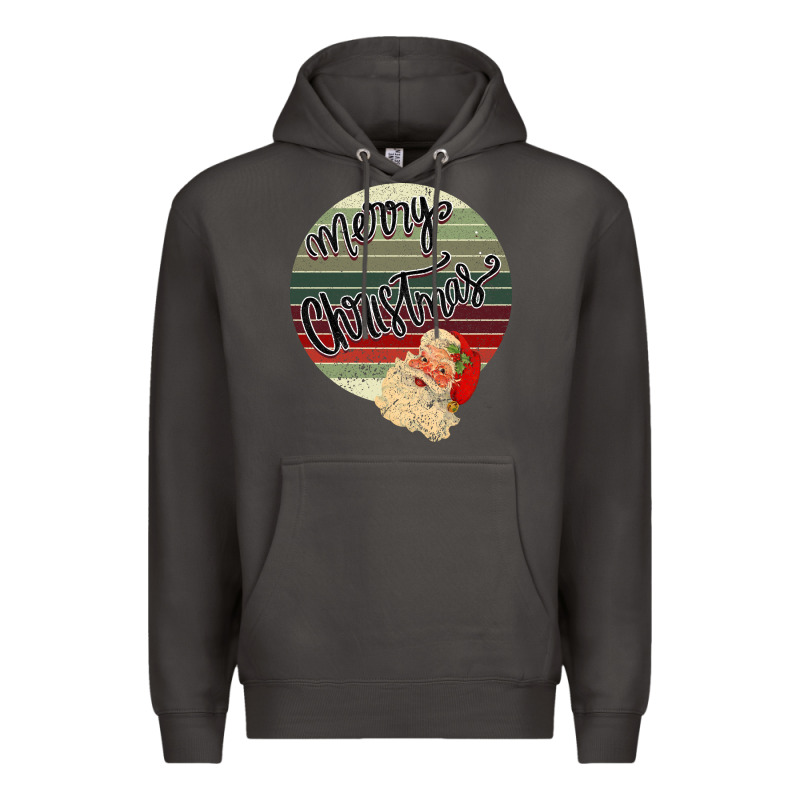 Merry Christmas Vintage Retro Premium Hoodie by Bettercallsaul | Teevron