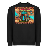 Black camping vibes Heavyweight Sweatshirt - JahusDesignShop