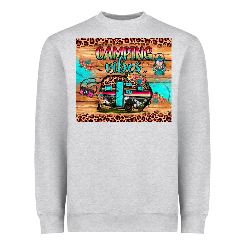Camping Vibes Heavyweight Sweatshirt by JahusDesignShop | Teevron