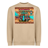 Mushroom camping vibes Heavyweight Sweatshirt - JahusDesignShop