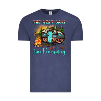 Vintage Denim the best days are spent camping Vintage Tee - JahusDesignShop