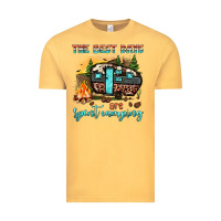 Vintage Mustard the best days are spent camping Vintage Tee - JahusDesignShop