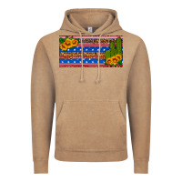 Vintage Coffee usa sunflower and cactus license plate Vintage Hoodie - HRA Design Shop