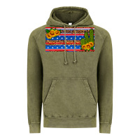 Vintage Olive usa sunflower and cactus license plate Vintage Hoodie - HRA Design Shop