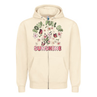 Sandshell soul full of sunshine Zipper Hoodie - MaliasSmallBusiness