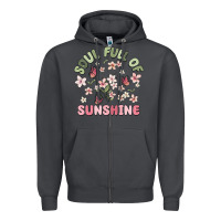 Smoke soul full of sunshine Zipper Hoodie - MaliasSmallBusiness
