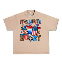 Burro red white boozy Urban Heavy Tee - AdoDesignShop