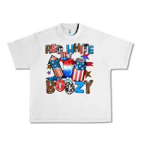 Lunar Rock red white boozy Urban Heavy Tee - AdoDesignShop